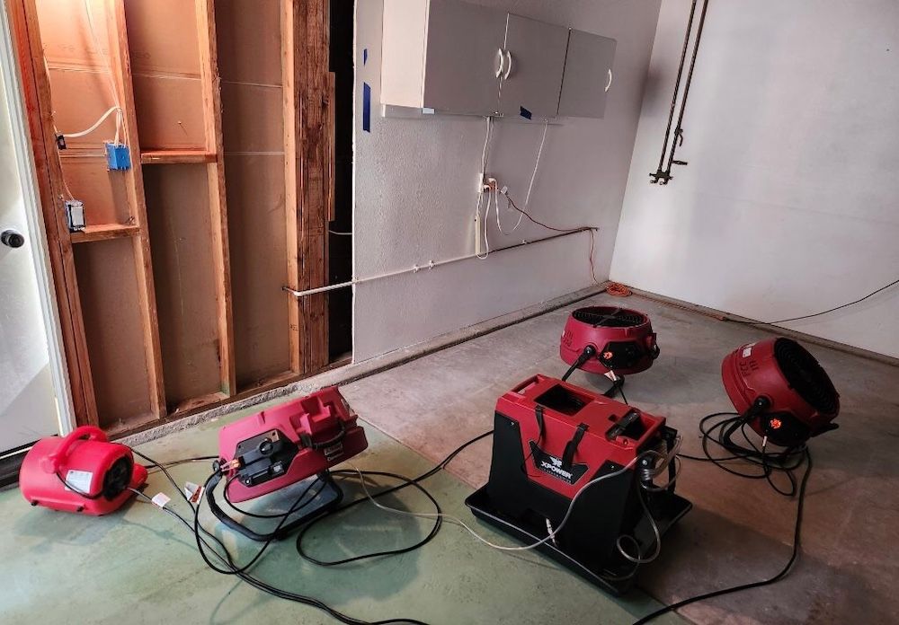Superior Emergency Restoration crew on a job site in the Dallas–Fort Worth area